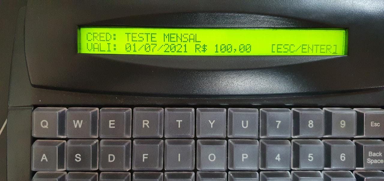 Tela pagamento