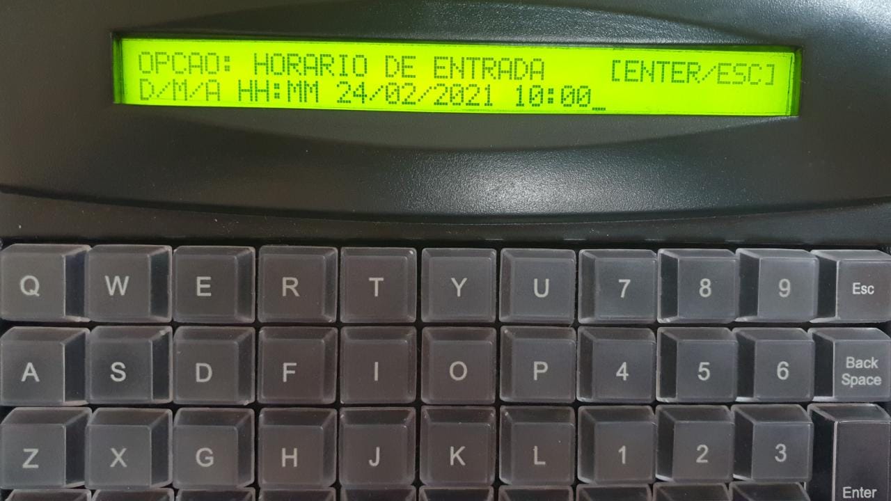 Horario entrada contingente