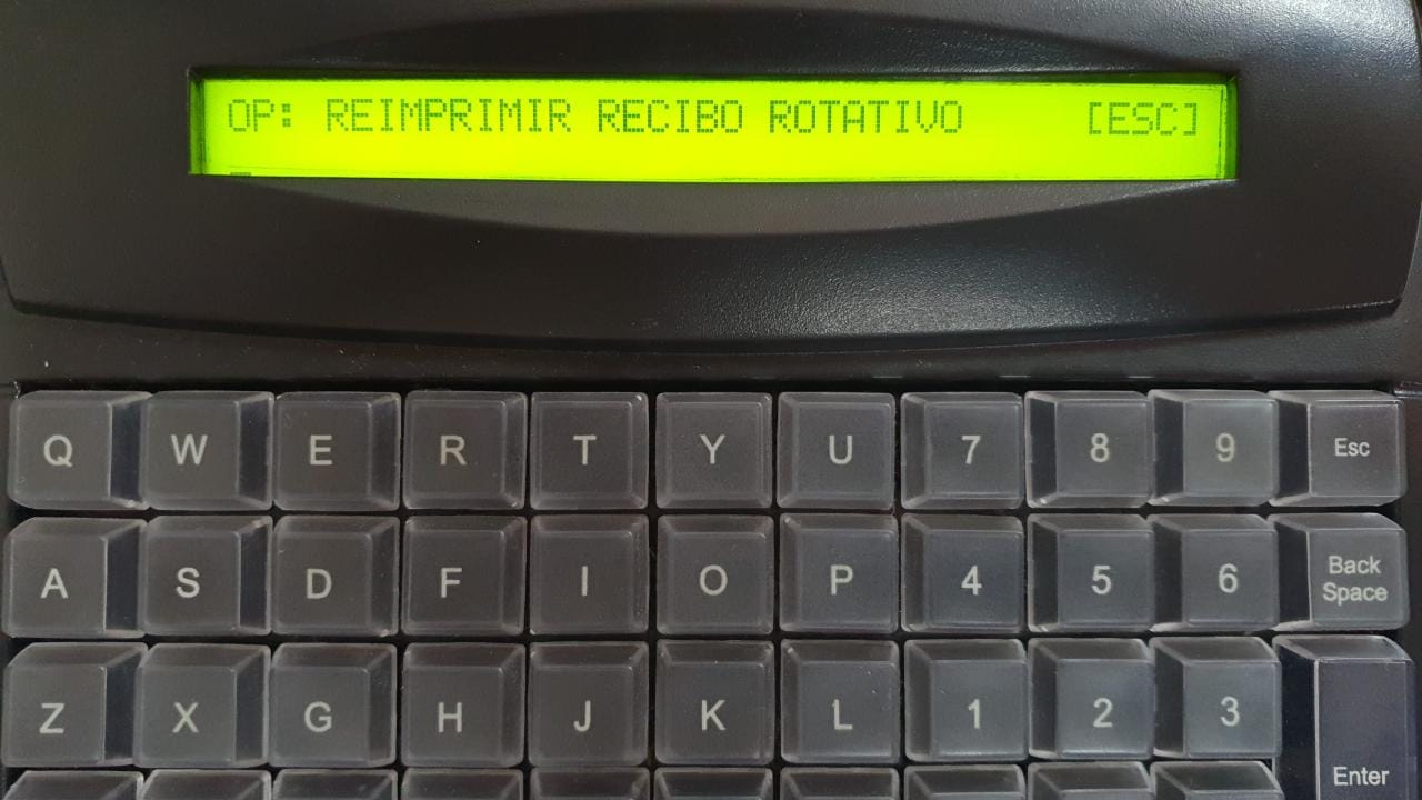 Reimpressão recibo