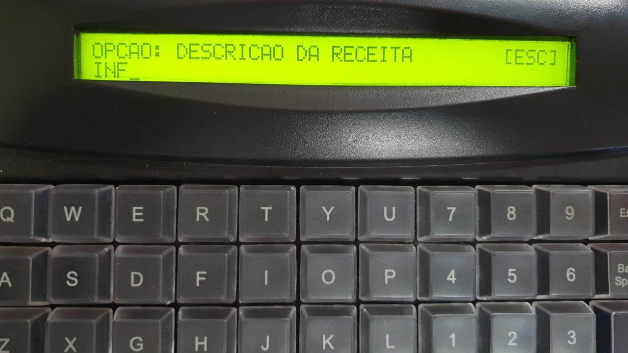 Descrição receita
